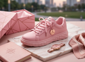 PINK CASUAL LADIES' SNEAKER HWY-510