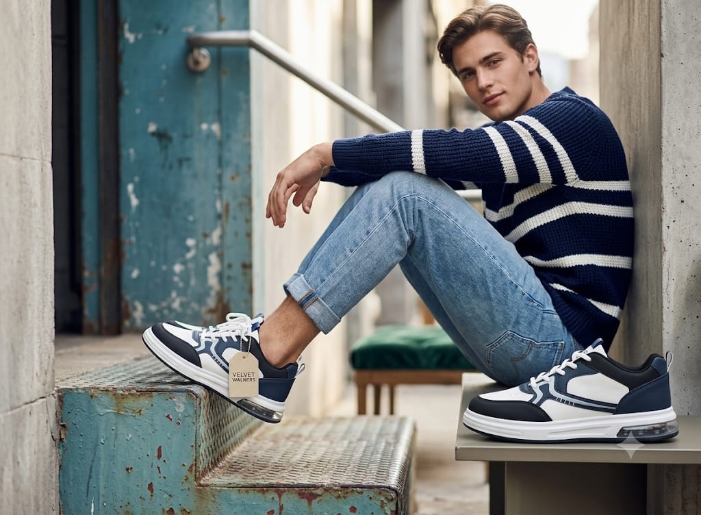 Stylish men's sneakers