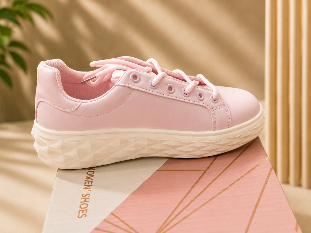 PINK SNEAKER FOR LADIES' HWY-513